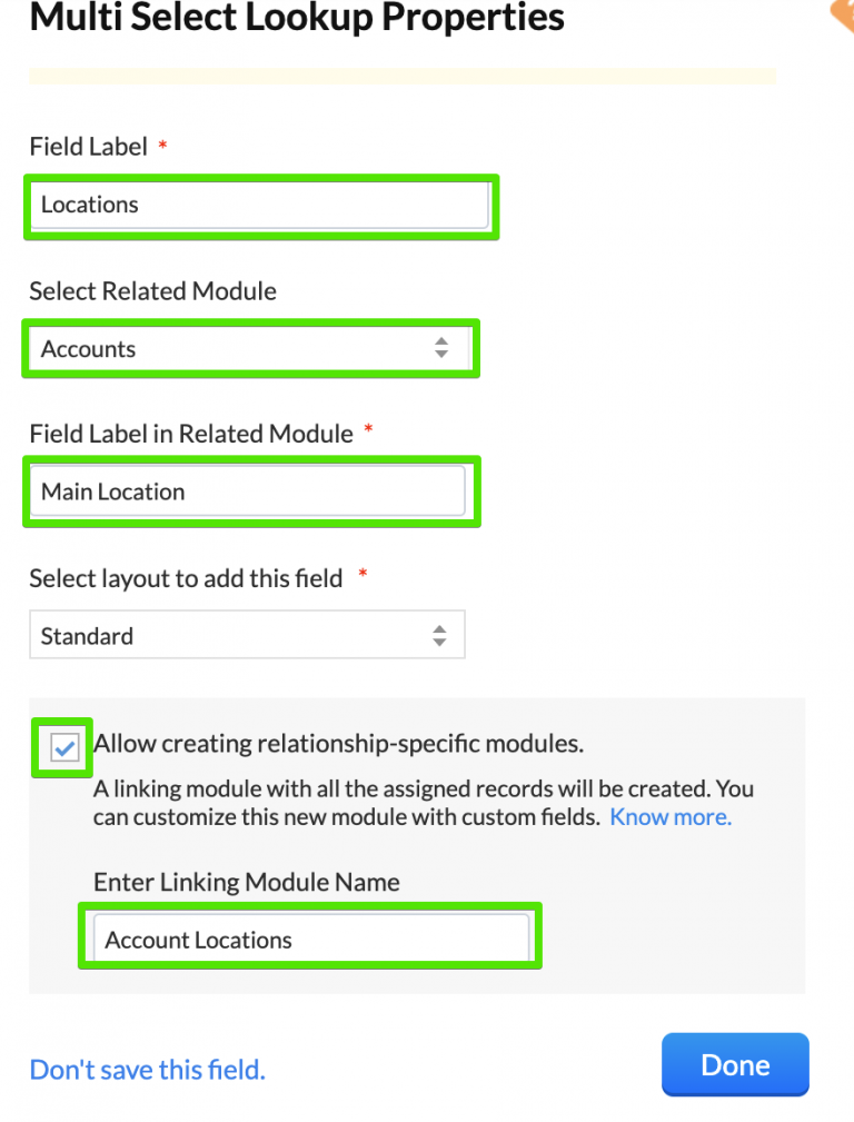 Linking Leads With Accounts and Accounts With Multiple Locations 17 related locations
